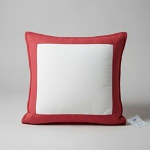 NEW! Southern Tide skip jack chino charleston red 16x16 square pillow NWT